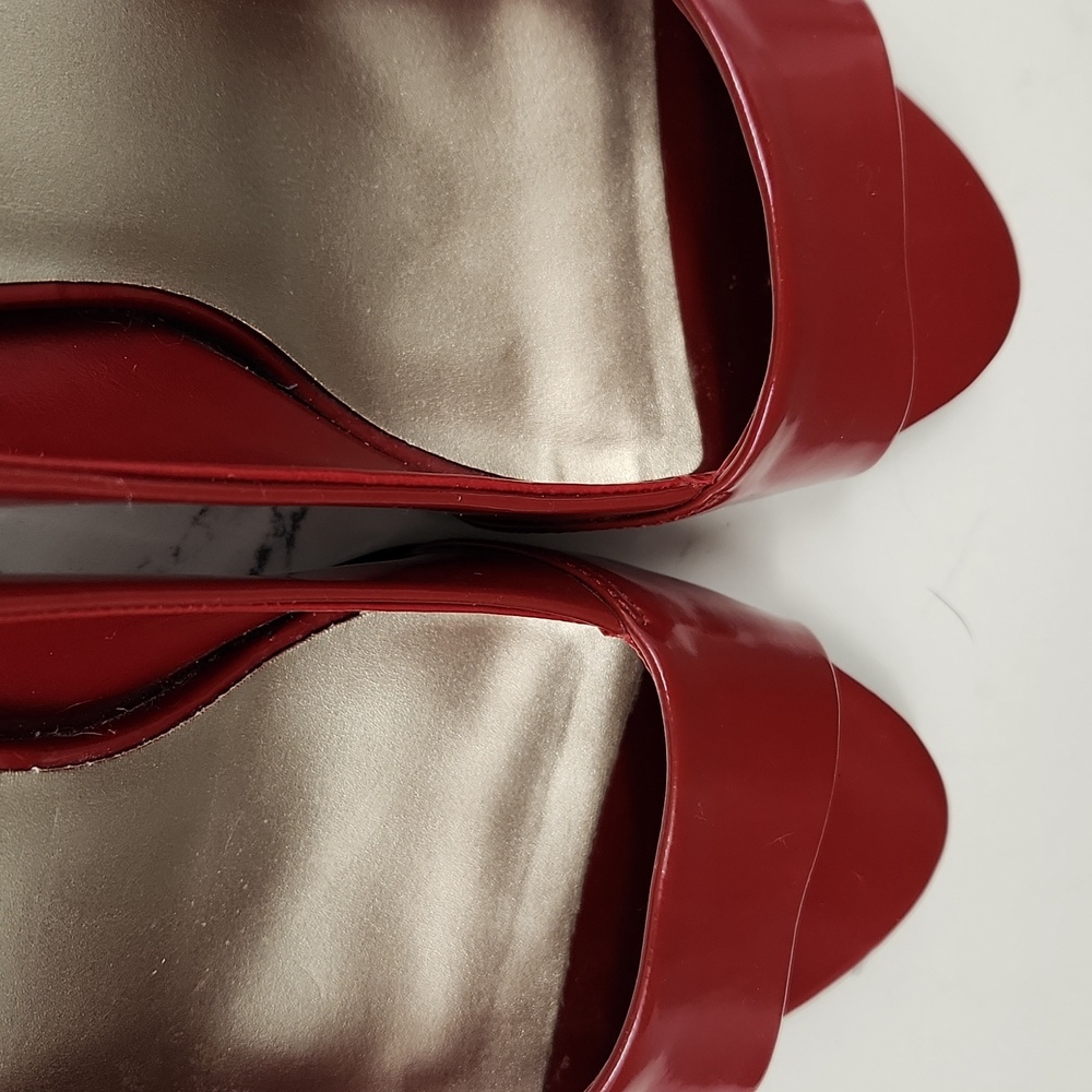 Apt. 9 Chic Red Open-Toe Heels ❤️ Just In Time For Vallentine's Day ❤️ - Picture 8 of 8